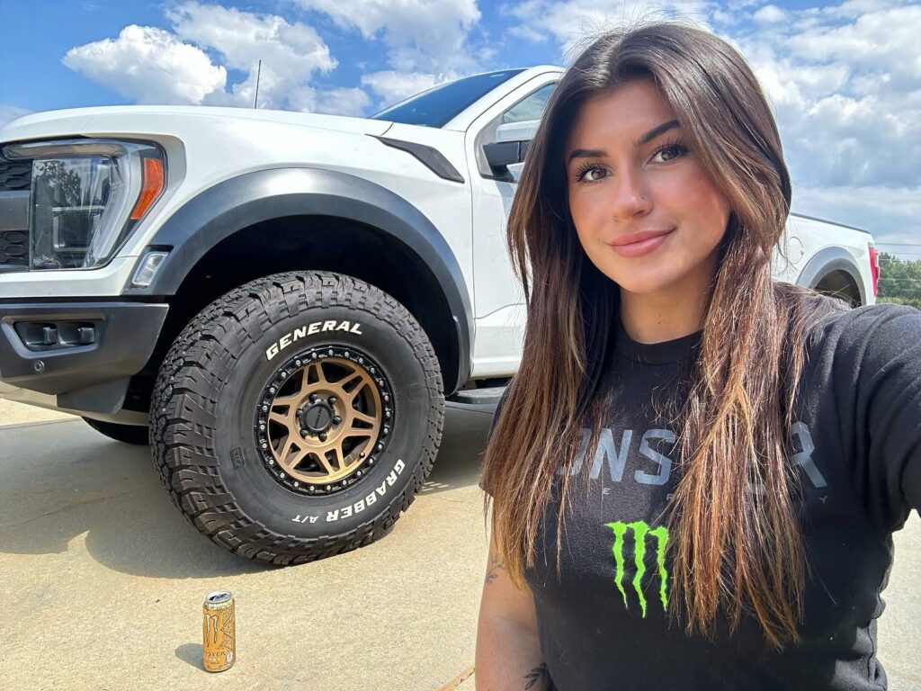 Method Race Wheels on Hailie Deegan’s Ford Ranger (Raptor)